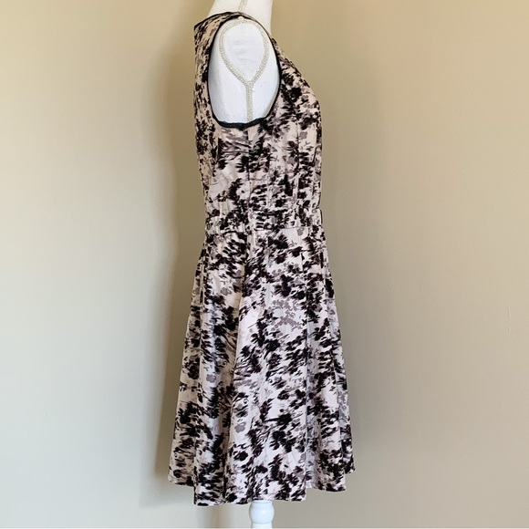 EUC Simply Vera Vera Wang Midi Length Sleeveless Watercolor Dress (Size Medium) - Picture 4 of 7